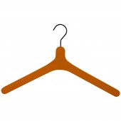 Kleiderbügel ZOOM orange